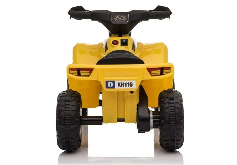 Elektrinis vaikiškas keturratis XH116, geltonas