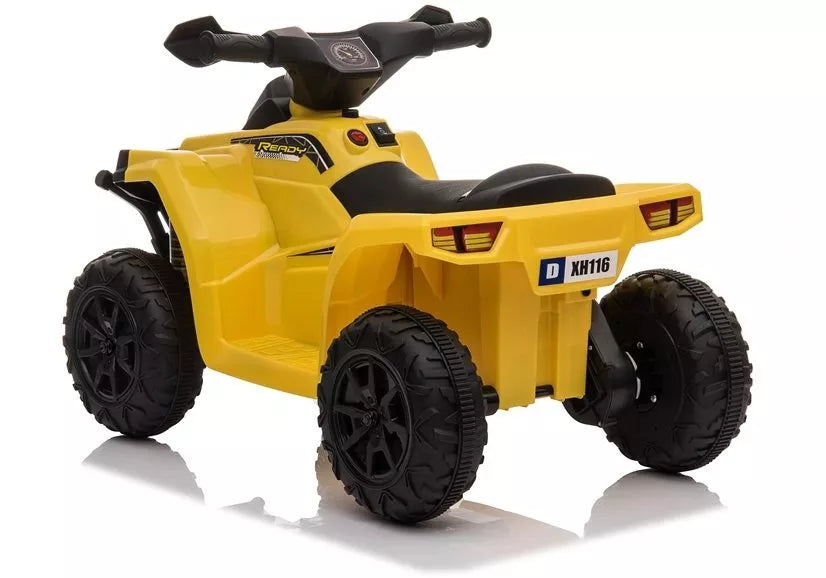 Elektrinis vaikiškas keturratis XH116, geltonas