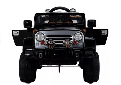 Elektrinis vaikiškas visureigis Jeep JJ245, juodas