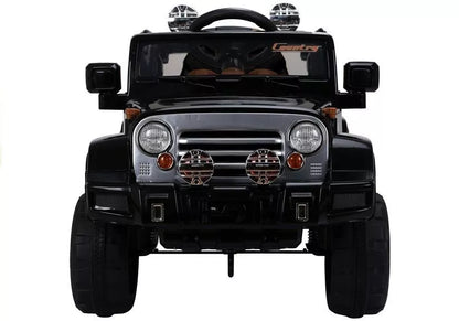 Elektrinis vaikiškas visureigis Jeep JJ245, juodas