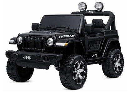 Elektrinis vaikiškas visureigis Jeep Wrangler Rubicon 4x45W Baltas