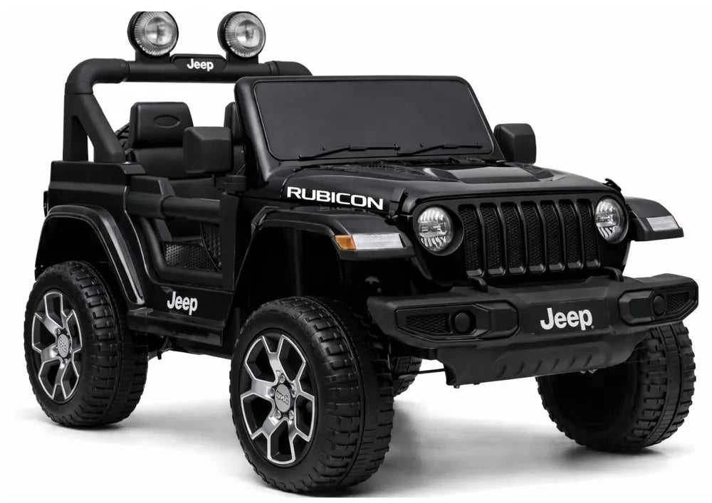 Elektrinis vaikiškas visureigis Jeep Wrangler Rubicon 4x45W Baltas