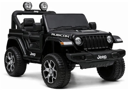 Elektrinis vaikiškas visureigis Jeep Wrangler Rubicon 4x45W Baltas