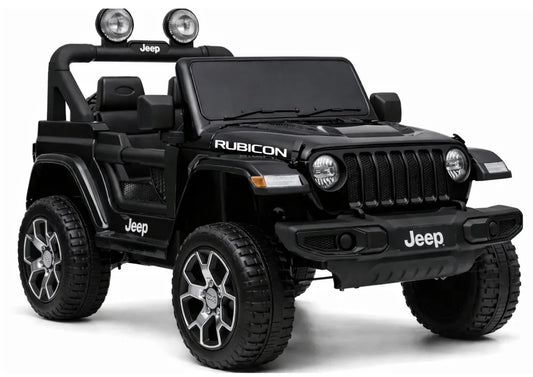 Elektrinis vaikiškas visureigis Jeep Wrangler Rubicon 4x45W Baltas