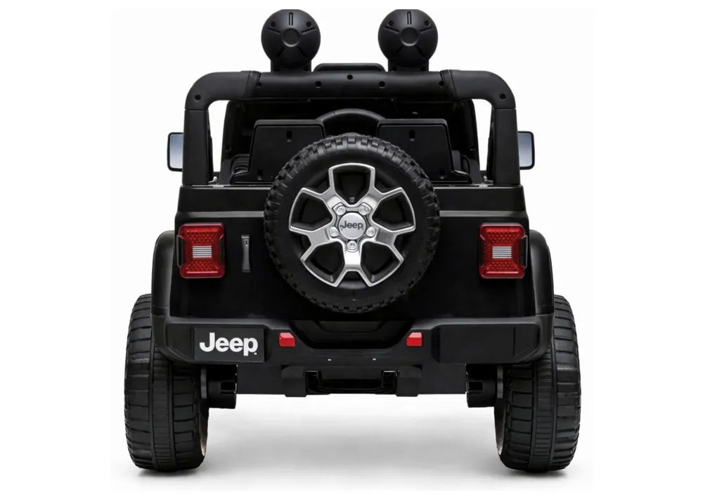 Elektrinis vaikiškas visureigis Jeep Wrangler Rubicon 4x45W Baltas
