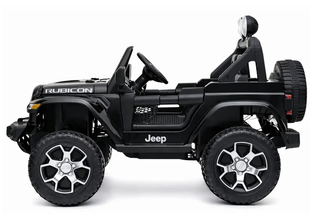 Elektrinis vaikiškas visureigis Jeep Wrangler Rubicon 4x45W Baltas