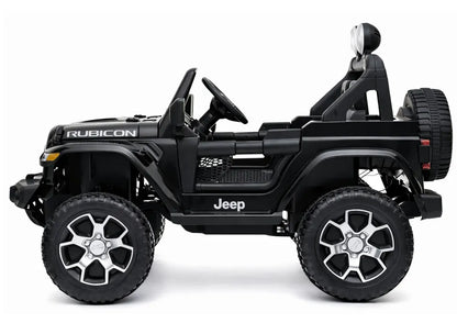 Elektrinis vaikiškas visureigis Jeep Wrangler Rubicon 4x45W Baltas