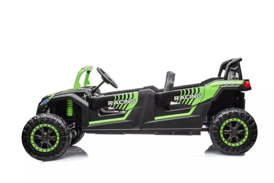 Elektromobilis Buggy A033 4x4 24V baltas