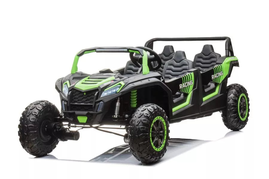 Elektromobilis Buggy A033 4x4 24V baltas