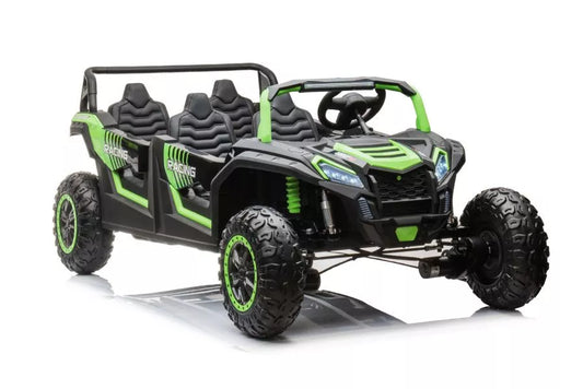 Elektromobilis Buggy A033 4x4 24V baltas