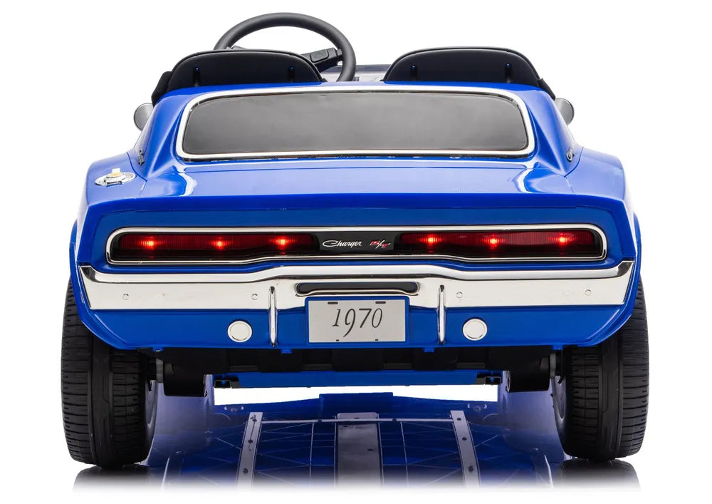 Elektromobilis Dodge Charger R/T DLS-K12 24V7Ah Mėlynas