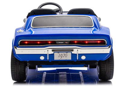 Elektromobilis Dodge Charger R/T DLS-K12 24V7Ah Mėlynas