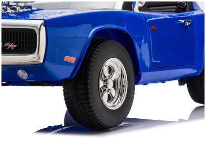 Elektromobilis Dodge Charger R/T DLS-K12 24V7Ah Mėlynas