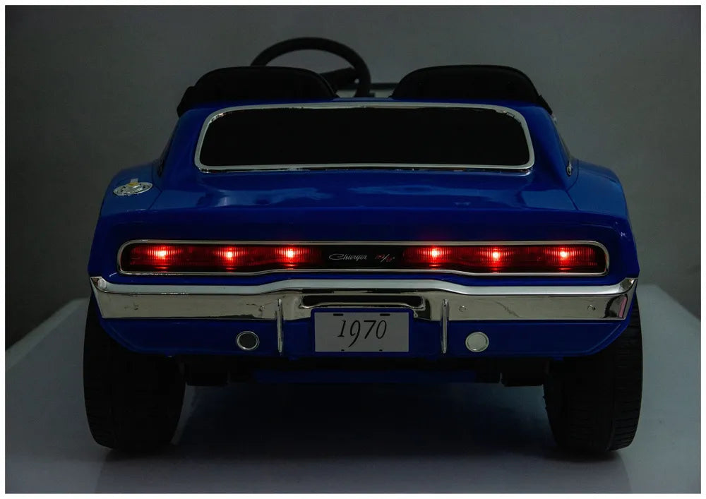 Elektromobilis Dodge Charger R/T DLS-K12 24V7Ah Mėlynas
