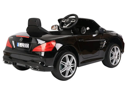 Elektromobilis Mercedes SL500 S506 juodas