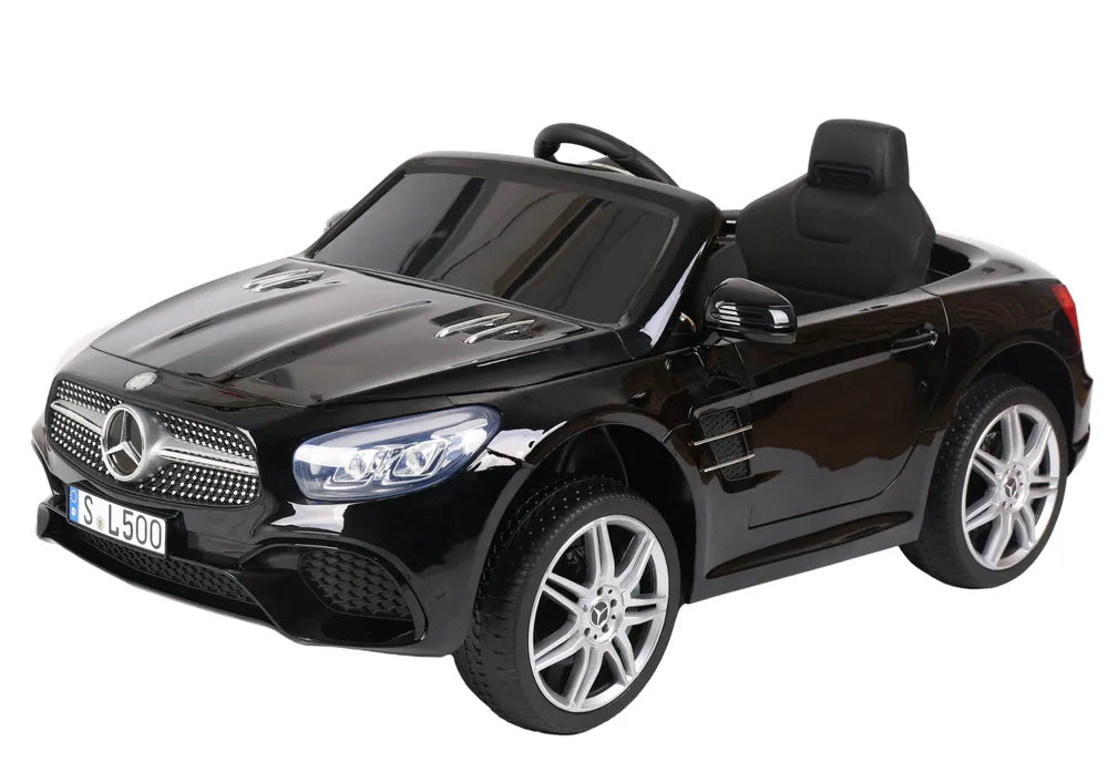 Elektromobilis Mercedes SL500 S506 juodas