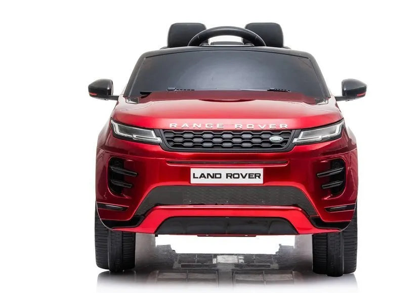 Elektromobilis Range Rover Evoque, raudonas, lakuotas