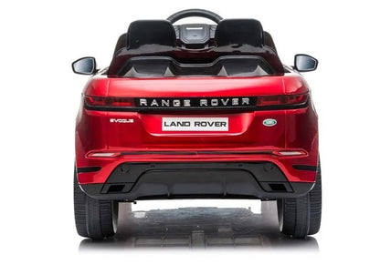 Elektromobilis Range Rover Evoque, raudonas, lakuotas