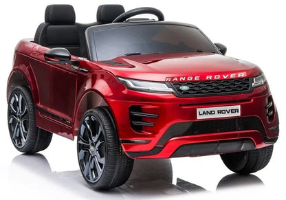 Elektromobilis Range Rover Evoque, raudonas, lakuotas