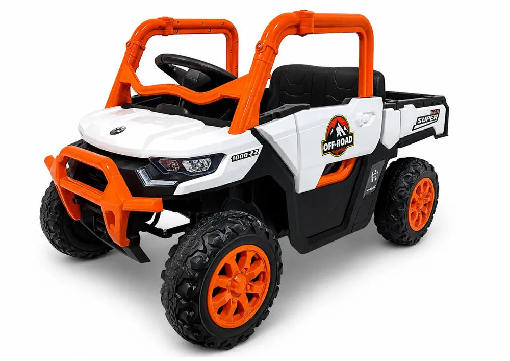 Elektromobilis vaikams 4x4 LEAN CARS GTS2299-H 24V, oranžinis
