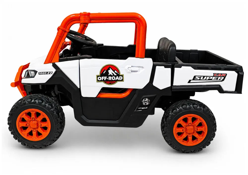 Elektromobilis vaikams 4x4 LEAN CARS GTS2299-H 24V, oranžinis