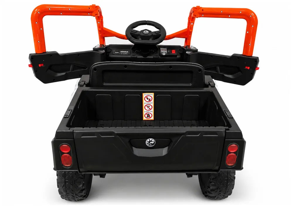 Elektromobilis vaikams 4x4 LEAN CARS GTS2299-H 24V, oranžinis