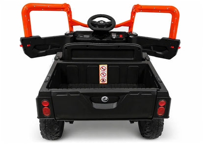 Elektromobilis vaikams 4x4 LEAN CARS GTS2299-H 24V, oranžinis