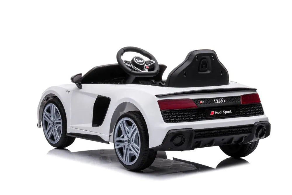 Elektromobilis vaikams Audi R8 Lift A300, baltas