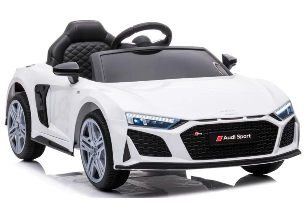 Elektromobilis vaikams Audi R8 Lift A300, baltas