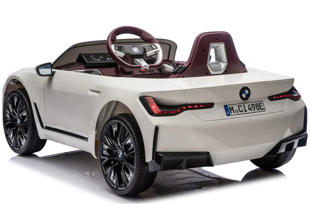 Elektromobilis vaikams BMW i4 4x4 JE1009 Baltas