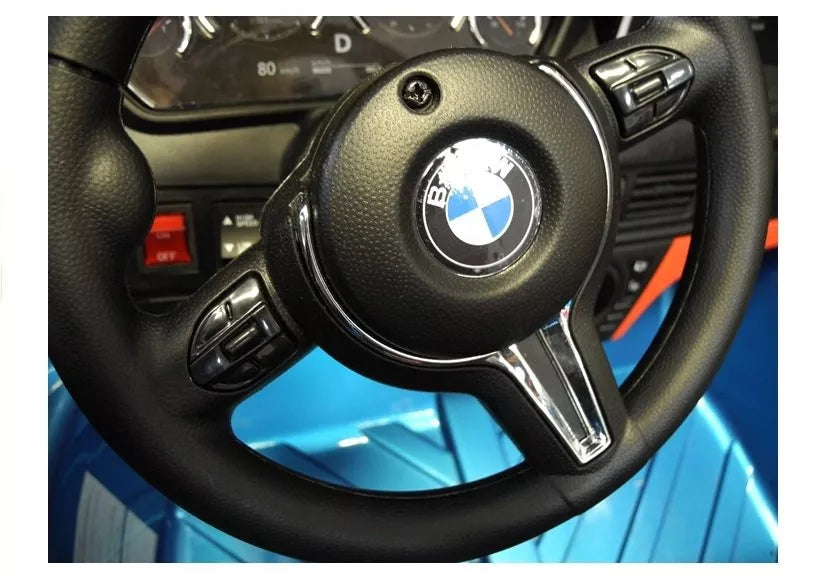 Elektromobilis vaikams BMW X6M – Mėlynos spalvos lakuotas modelis