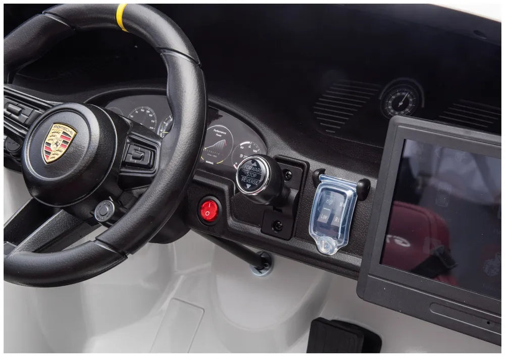 Elektromobilis vaikams DK-P911 Porsche GT3 24V, baltas