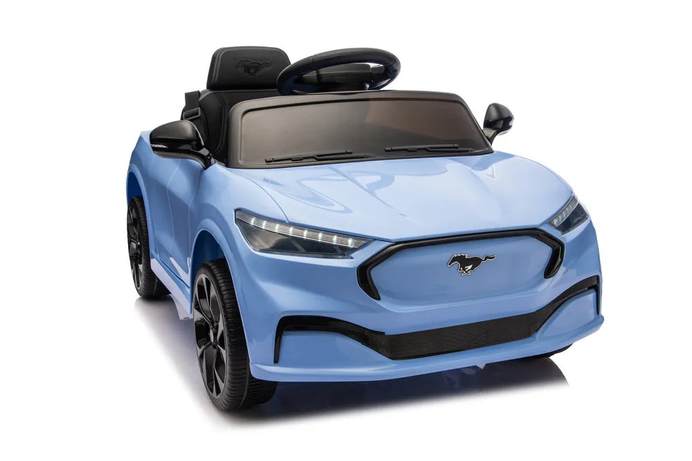 Elektromobilis vaikams Ford Mustang Mach-E, mėlynas, 24V