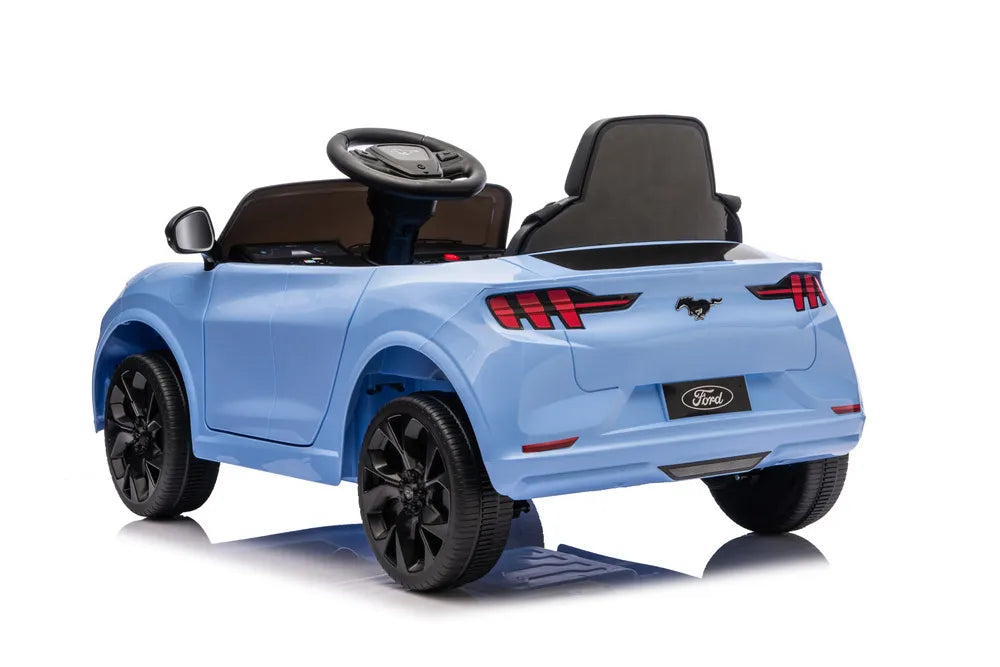 Elektromobilis vaikams Ford Mustang Mach-E, mėlynas, 24V