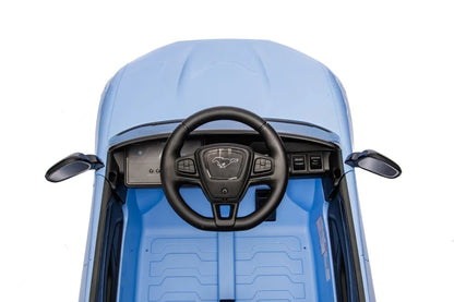 Elektromobilis vaikams Ford Mustang Mach-E, mėlynas, 24V