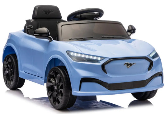 Elektromobilis vaikams Ford Mustang Mach-E, mėlynas, 24V