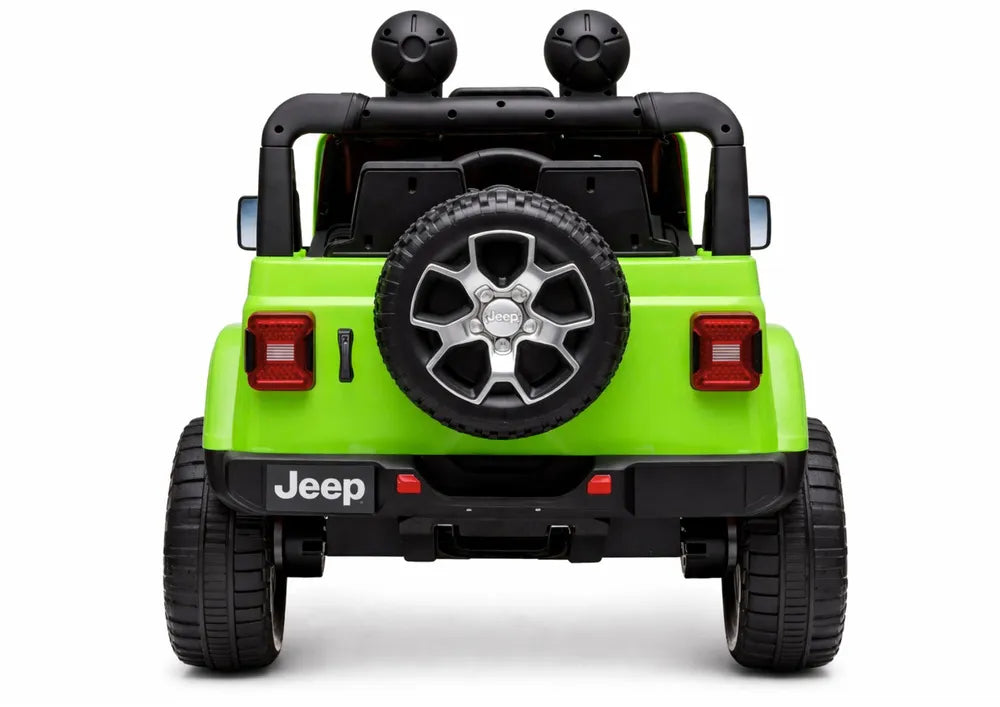 Elektromobilis vaikams Jeep Rubicon 4x4 baltas