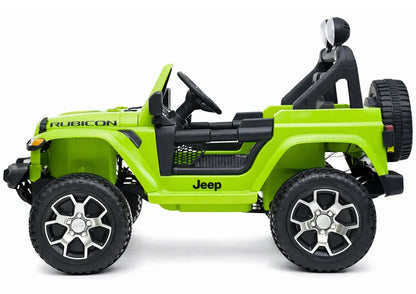 Elektromobilis vaikams Jeep Rubicon 4x4 baltas