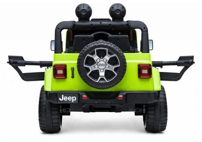 Elektromobilis vaikams Jeep Rubicon 4x4 baltas