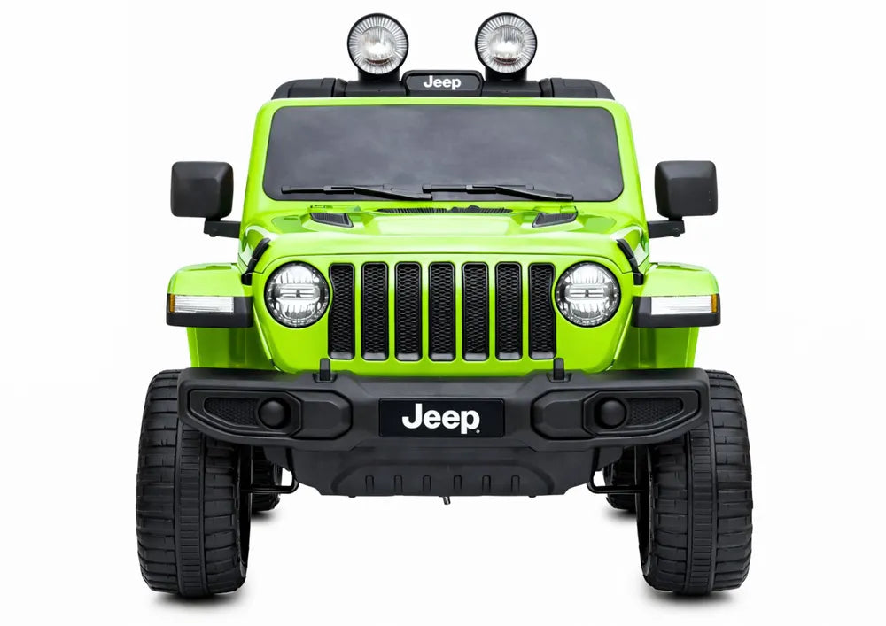Elektromobilis vaikams Jeep Rubicon 4x4 baltas