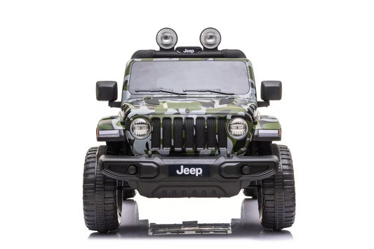 Elektromobilis vaikams Jeep Wrangler Rubicon DK-JWR555, kamufliažinis