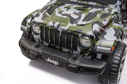 Elektromobilis vaikams Jeep Wrangler Rubicon DK-JWR555, kamufliažinis