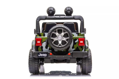 Elektromobilis vaikams Jeep Wrangler Rubicon DK-JWR555, kamufliažinis