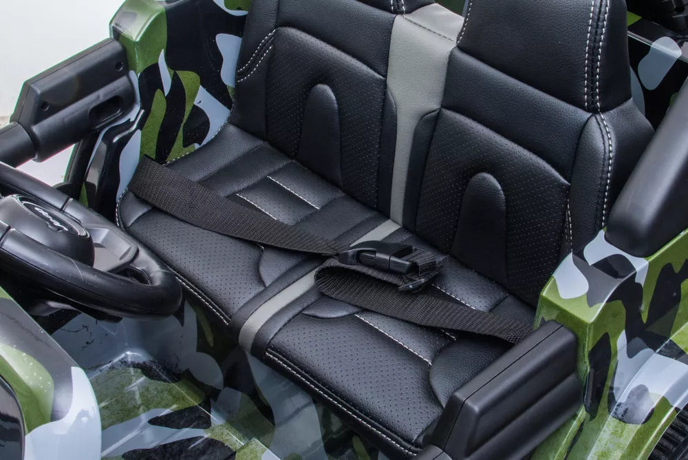 Elektromobilis vaikams Jeep Wrangler Rubicon DK-JWR555, kamufliažinis
