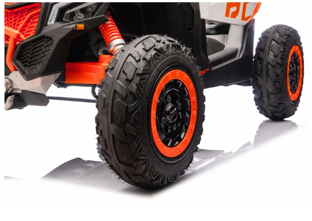Elektromobilis vaikams Maverick CAN-AM Turbo RS STRONG AIR Oranžinis