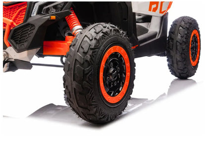 Elektromobilis vaikams Maverick CAN-AM Turbo RS STRONG AIR Oranžinis