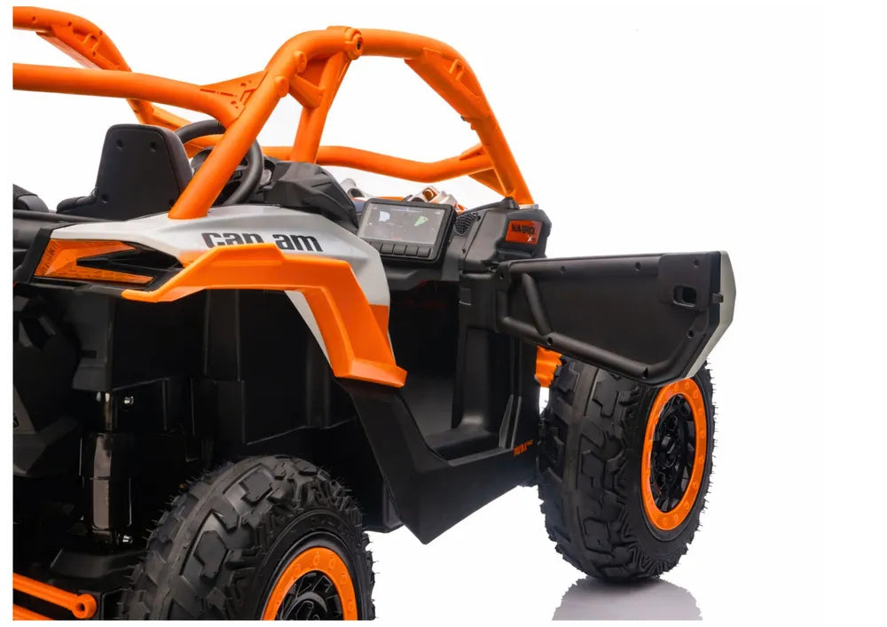 Elektromobilis vaikams Maverick CAN-AM Turbo RS STRONG AIR Oranžinis
