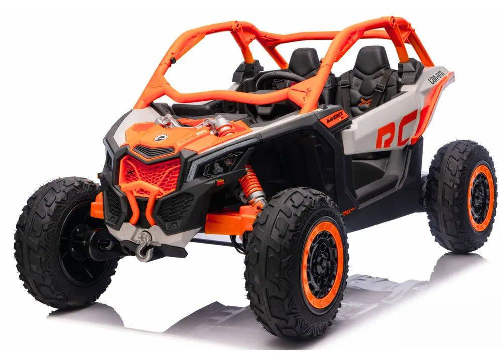 Elektromobilis vaikams Maverick CAN-AM Turbo RS STRONG AIR Oranžinis