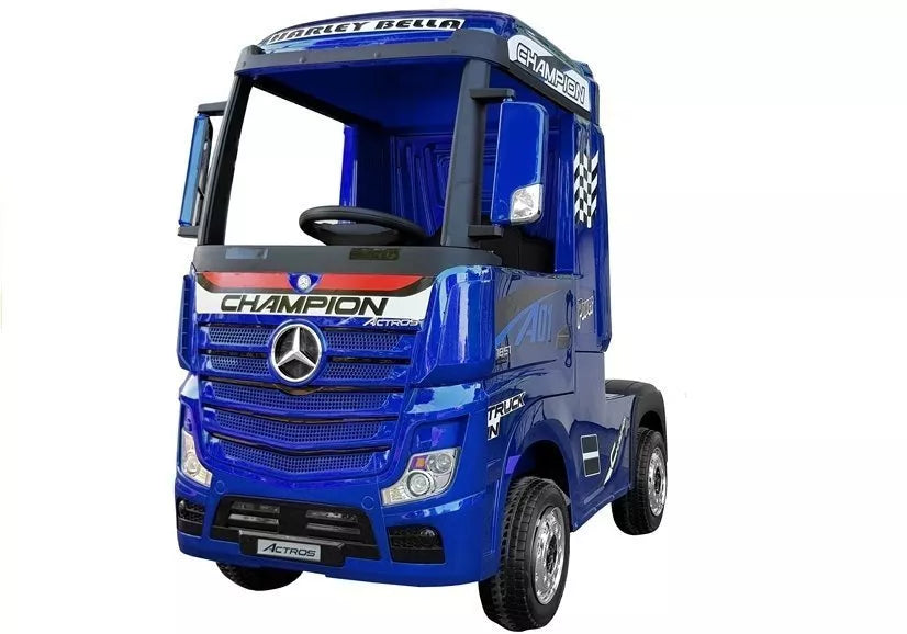 Elektromobilis vaikams Mercedes Actros Blue Painted MP4