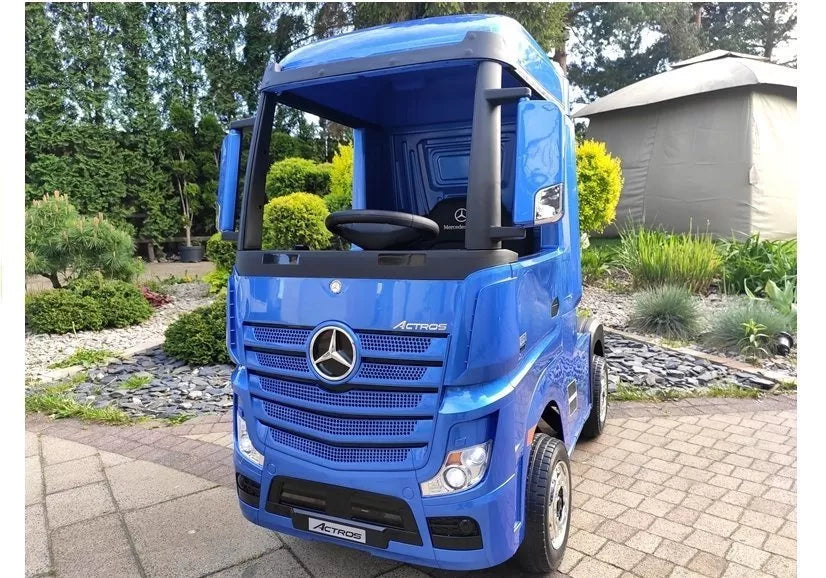 Elektromobilis vaikams Mercedes Actros Blue Painted MP4